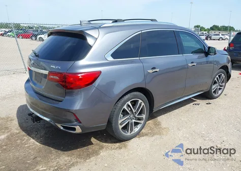 2017 Acura Mdx Advance Entertainment Pkgs from USA, damaged, VIN 5FRYD3H92HB000735